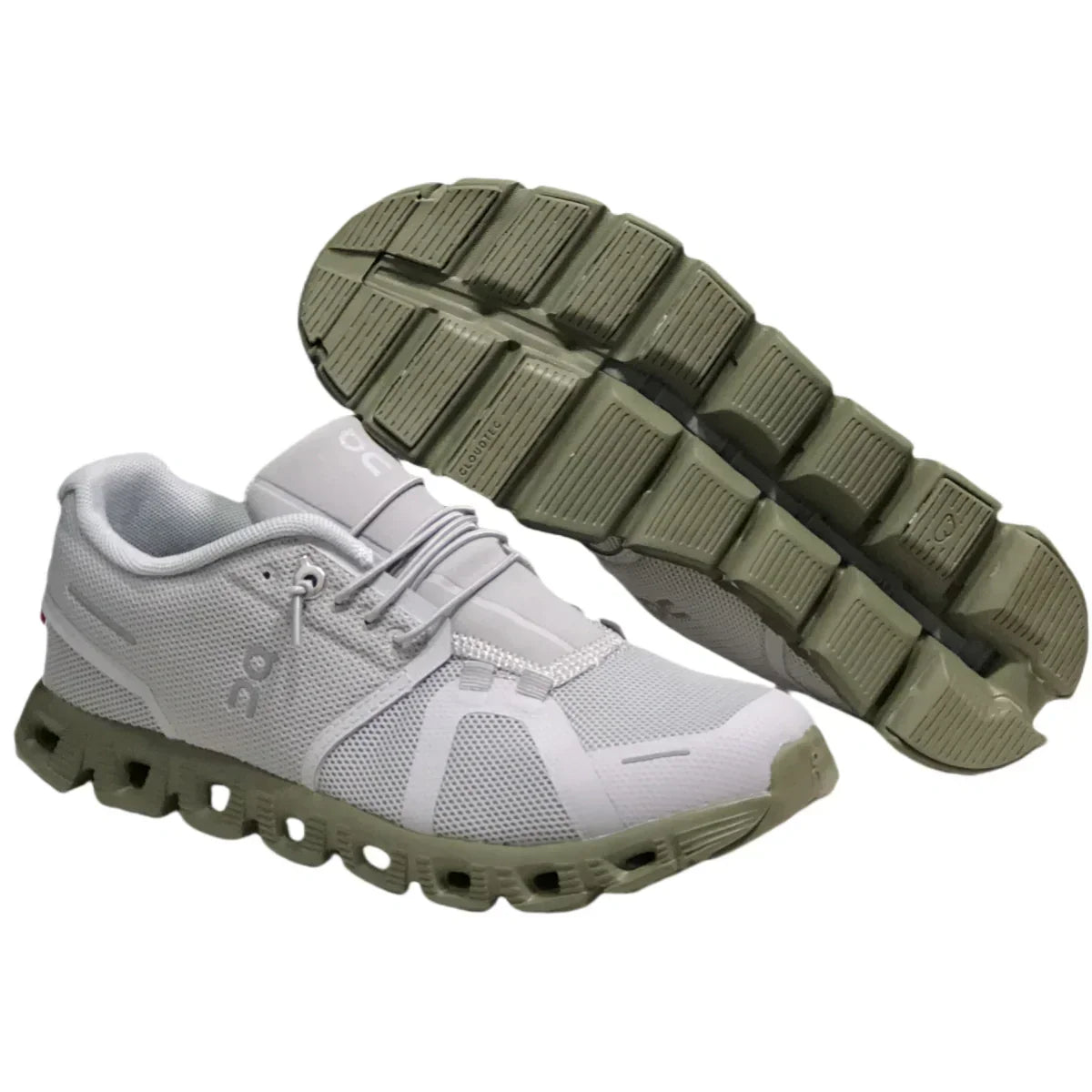 On Cloud 5 Men's Grayish/Green