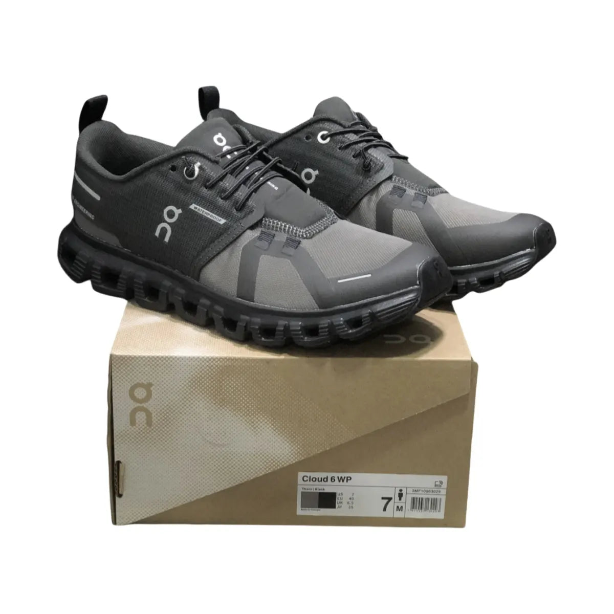 On Cloud 6 Men's Thorn/Black