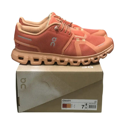 On Cloud 6 Women's Canyon/Sandstone